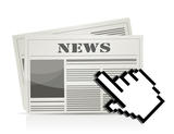Zeitung mit News