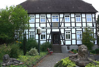 L&ouml;wenburg im Stiftsort Levern 2009