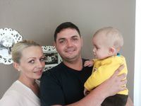 Christine und Viktor Strauch mit Linas