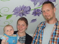 Nelli Schuster mit Daria Alexis und Christian Herrmann