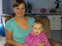 Olga Lambrecht mit Emilia
