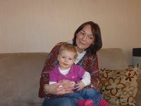 Nicole Langhorst mit Lennja