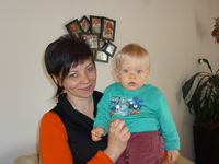 Silvia Rossol mit Louis