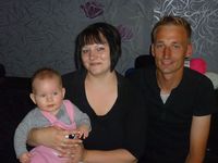 Nadja und Benjamin Rethorn mit Haily