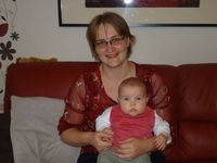 Melanie Redeker mit Isabel