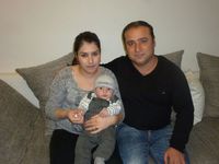 Roujin Ali und Juwan Khalaf mit Mohammed