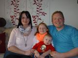 Sabine und Jens M�ller mit Joseline und Josse