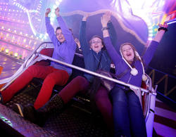 Kirmes mitten in der City