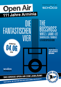 Poster Open Air Konzert