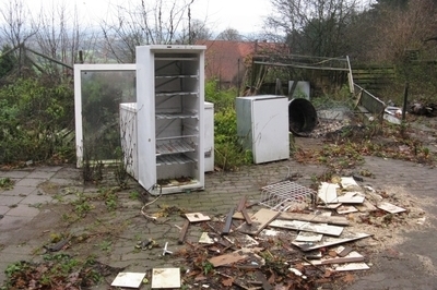 Illegale Abfallentsorgung
