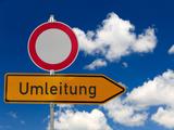 Stra�ensperrung