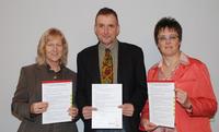 Andrea Strulik, Dr. Christian Adam, Barbara Lange/Kreis Minden-L�bbecke - Pr�sentieren Leitfaden
