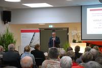 Landrat bei der Abschlussveranstaltung Unser Dorf hat Zukunft