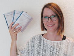 Sarah Lutz pr&auml;sentiert den neuen M&auml;dchenmerker 2018