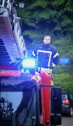 Neue Drehleiter f�r die L�bbecker Feuerwehr