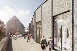 Projekt Westertor, Detailansicht "Stadtbalkon" H�he Niedernstra�e