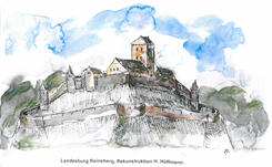Landesburg Reineberg, Rekonstruktion H. H�ffmann