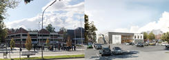 Westertor: Ansicht Papendiek alt und neu