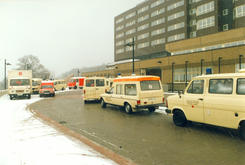 Umzug ins neue KKH LK, 19_03_1985, Bild 1 Pescht