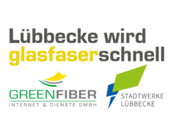 Tor zur digitalen Zukunft erfolgreich aufgesto&szlig;en: L&uuml;bbecke wird glasfaserschnell