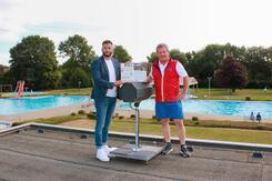Hightech zum Schutz von Badeg�sten und Moorbesuchern