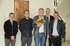 Gruppenbild mit Jubilar
