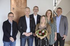 Stefanie Hassebrock feier 25-j�hriges Dienstjubil�um