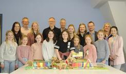 Gruppenbild mit jungen Kreativen
