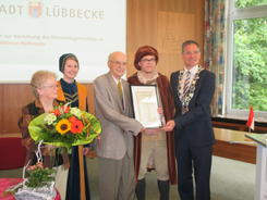 Verleihung Ehrenb�rgerrecht H�ffmann