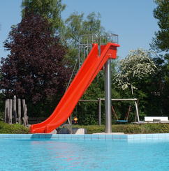 Die neue Freubadrutsche