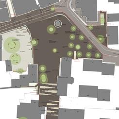 Noch Plan - schon bald Realit&auml;t: Der neue alte L&uuml;bbecker Marktplatz