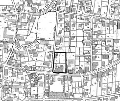 Einleitungsbeschluss zur 1. �nderung und Erweiterung des Bebauungsplanes Nr. G 33 ��stlich H�llstra�e� im Ortsteil Gehlenbeck Kartenausschnitt