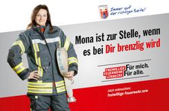 Feuerwehrfrau Ramona Sch&uuml;tte aus Nettelstedt