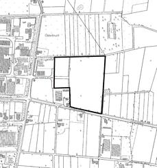 �ffentliche Auslegung der 1. �nderung und Erweiterung des Bebauungsplanes Nr. 11/02/165 �Industriegebiet westlich J�gerbach� Kartenausschnitt