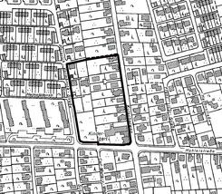 �ffentliche Auslegung des Bebauungsplanes Nr. 3/32/170 �Westlich Kut-scherweg/N�rdlich Hahler Stra�e� Kartenausschnitt