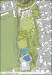 Lageplan B�rgerpark Obernfelder Allee