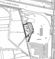 1. �nderung des Bebauungsplanes Nr. 10/03/156 �Industriegebiet westlich der Bahngleise, s�dlich Mittellandkanal� Kartenausschnitt