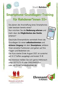 Flyer Smartphonekurse
