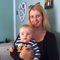 Bild vergr��ern: Annika Johann-Krone mit Eddie