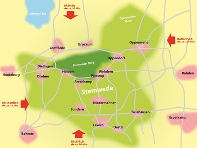 Anfahrt Stemwede