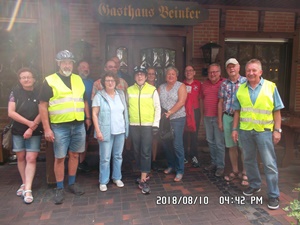 ZWARs radeln durchs Camper Moor