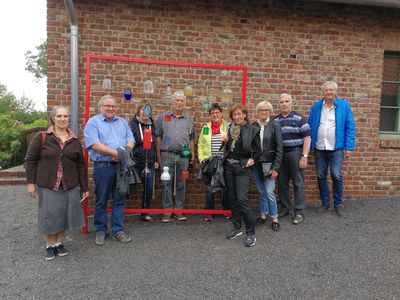 ZWAR Gruppe besucht Glash�tte Gernheim
