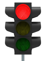 Ampel rot Stemwede