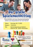 Der gro�e Spielenachmittag in Haldem