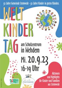 Weltkindertag 20. September 2023