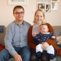Bild vergr��ern: Julia und Daniel Rabe mit Alexander