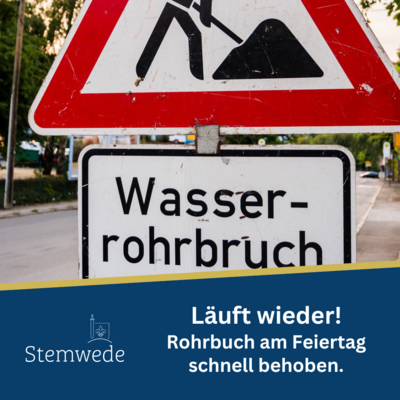 Rohrbruch 2024