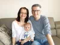 Natalie und Jan-Philipp Ehlers mit Jannes