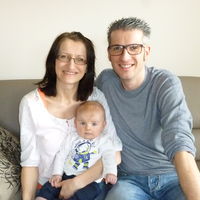 Bild vergr��ern: Natalie und Jan-Philipp Ehlers mit Jannes