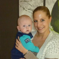 Bild vergr��ern: Kim Kollweier mit Janno